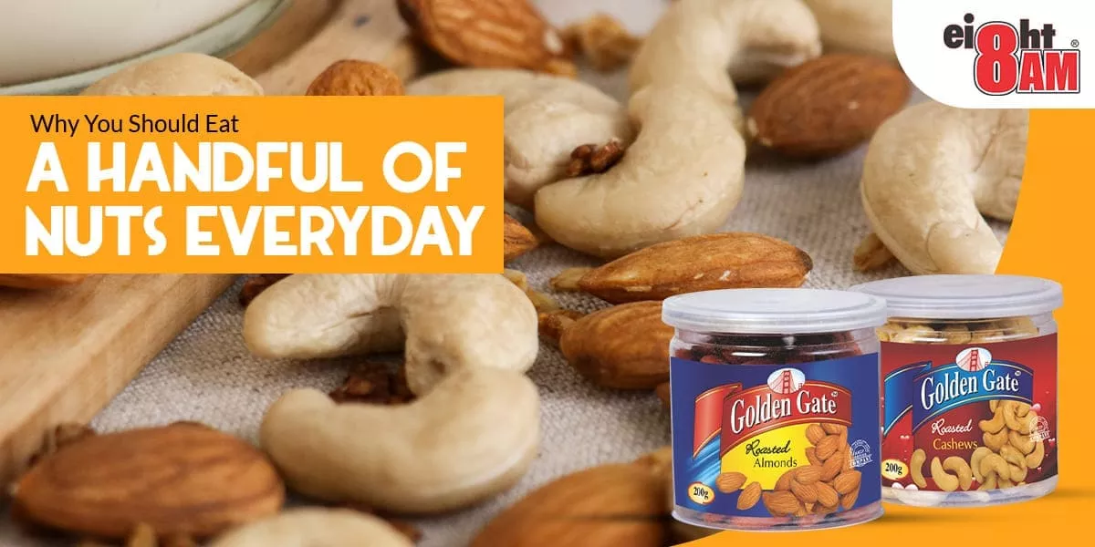 Why you should eat a handful of nuts everyday?