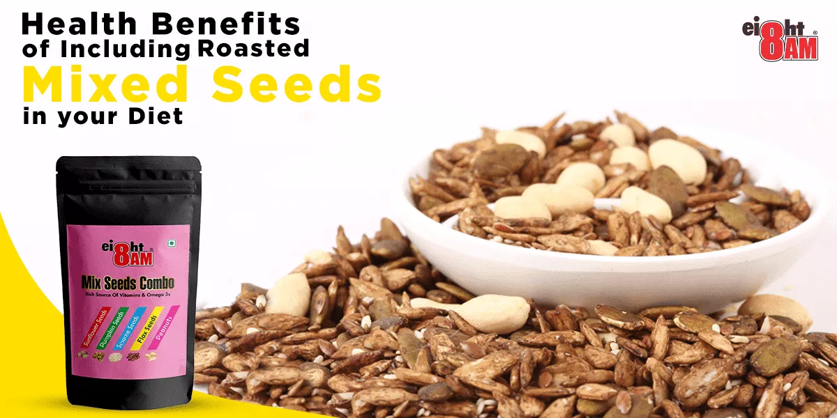 Buy Roasted mix Seeds online for a refreshing mid-day Snack