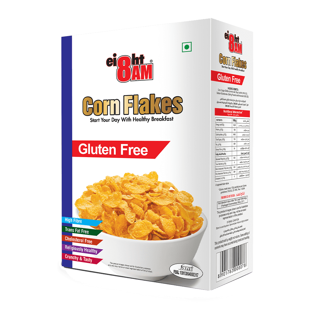 8AM Gluten Free Corn Flakes